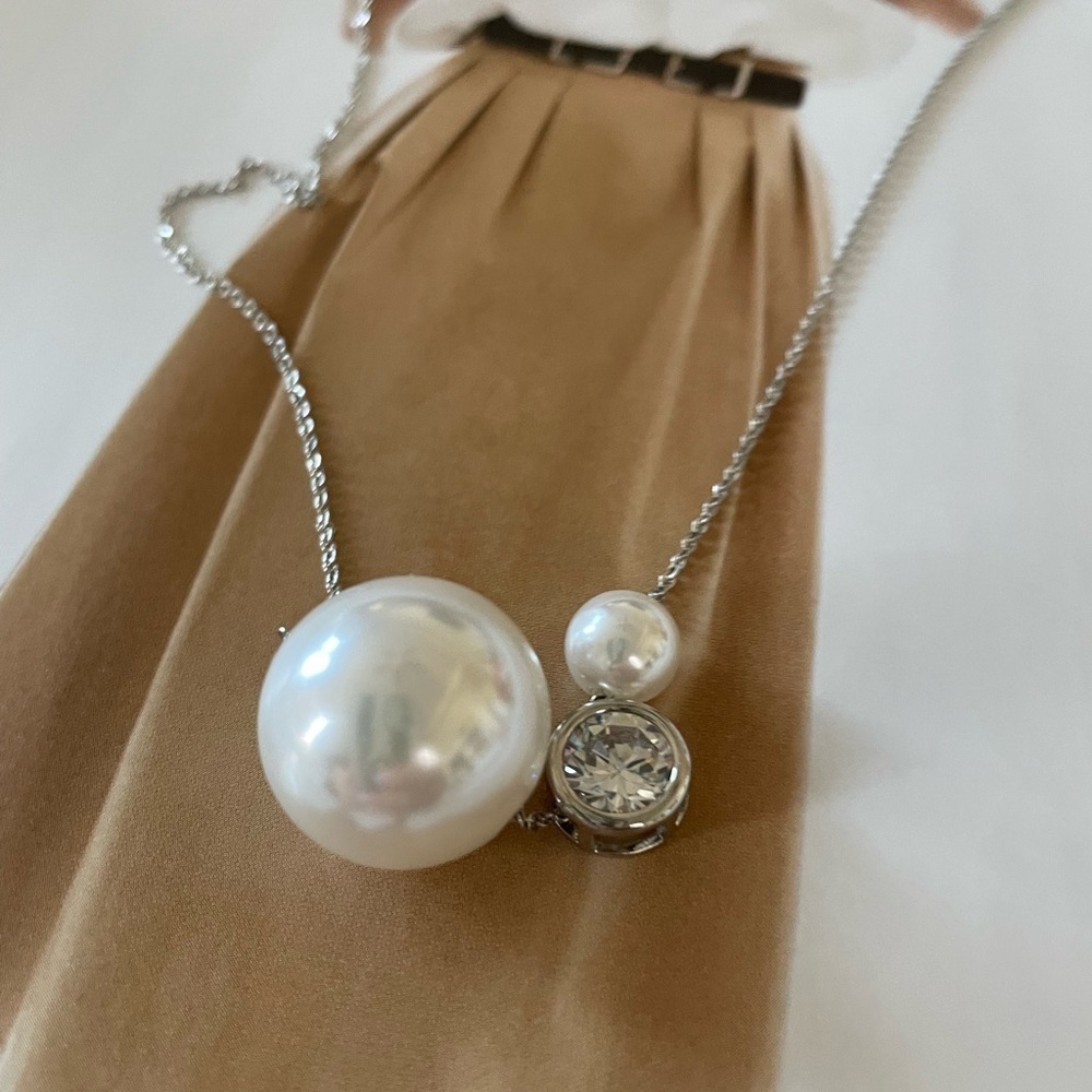 Pearl & Stone necklace - Picture 5 of 5
